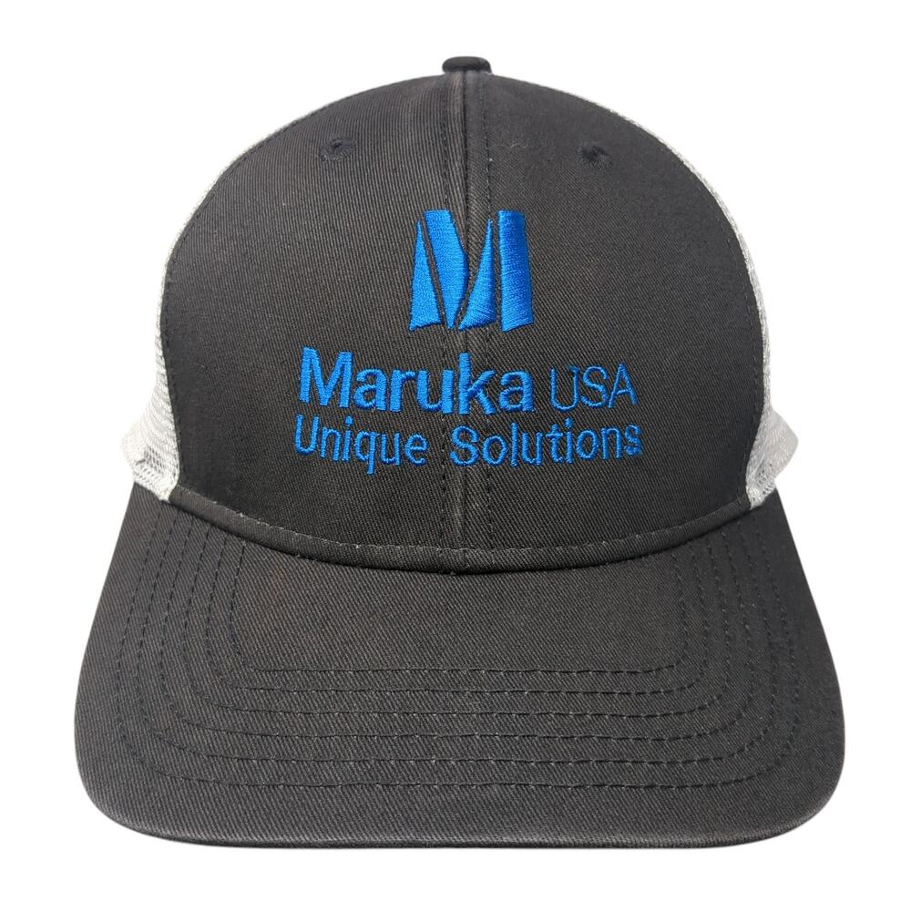 Maruka USA Unique Solutions Snapback Trucker Hat Gray One Size Paramount